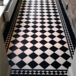 White And Black Tiles Floor